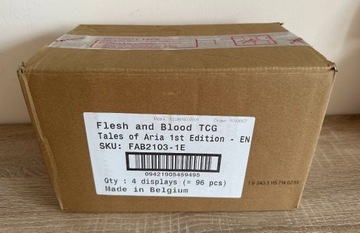 Flesh and Blood Tales of Aria First Edition Case