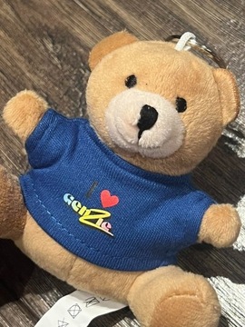 brelok miś teddy bear genzie logo