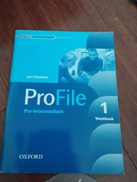 ProFile1, ćwiczenia, pre-intermediate, angielski 
