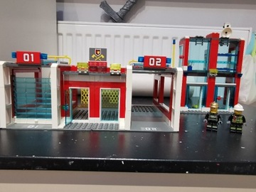 Klocki Lego City Remiza Strażacka 7208