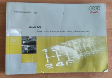 Audi S3 fabryczna instrukcja obsługi 
