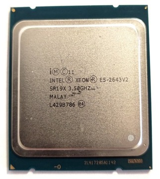 Intel Xeon E5-2643v2 SR19X s2011