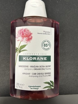 Klorane szampon piwonia 200 ml 