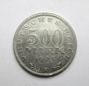 500 Marek 1923 r.  A.