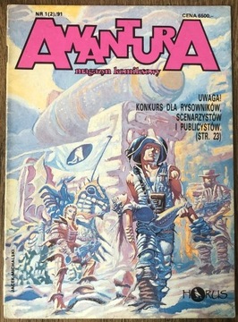 Awantura Magazyn Komiksowy - Nr -1(2)/91