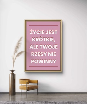 Plakat do salonu piękności, beauty 100x70 cm 