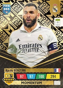 KARIM BENZEMA MOMENTUM X-RARE - FIFA 365 2023