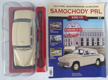 SAMOCHODY PRL Nr 71 FSO WARSZAWA 223 TAXI Hachette