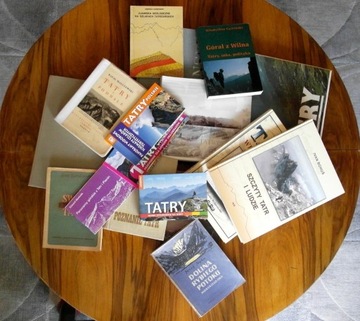 Kolekcja tatrzańska: książki o Tatrach, albumy, przewodniki, mapy