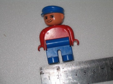 lego duplo  pracownik chłopak ludzik