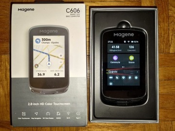 Magene C606 nawigacja rowerowa, bike computer GPS