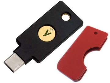 Klucz zabezpieczający YubiKey 5C NFC USB-C + ETUI