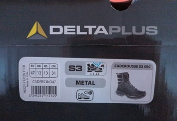 Buty robocze DELTAPLUS CADEROUSSE S3 SRC r. 47