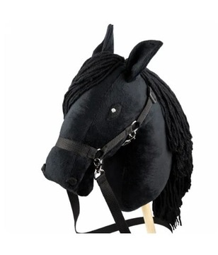 Hobby horse koń na kiju skippi czarny 