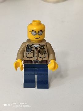 Minifigurka Lego City - Policja leśna