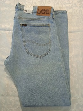 LEE Luke Slim Taper Nowe spodnie jeansy W32 L30