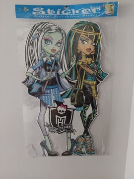 Naklejka monster high duża 85x55 cm