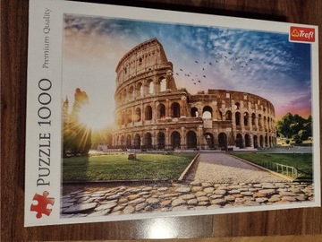 Puzzle Colloseum Rome Italy Trefl 1000 elementów 