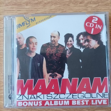 Płyta CD Maanam- Znaki szczególne + bonus Album