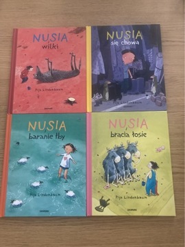 Nusia - seria 4 książek dla dzieci