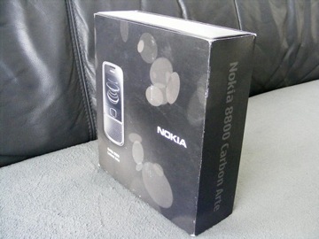 Pudełko Nokia 8800 Carbon Arte ERA Titanium