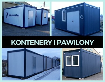 Kontener biurowy | socjalny | budowlany | pawilon 