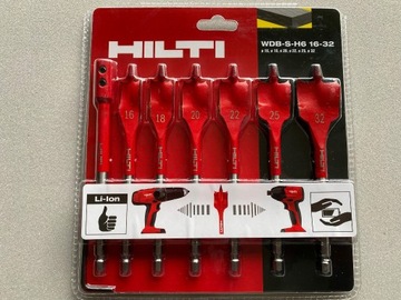 Hilti Zestaw wierteł łopatkowych WDB-S