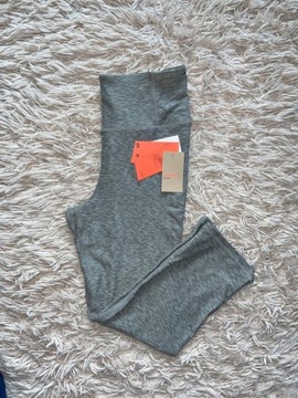 Szare sportowe legginsy H&M S