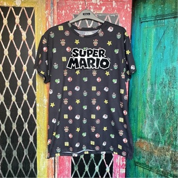 Koszulka T-shirt Primark Super Mario [M]