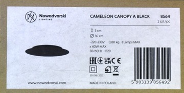 Puszka CAMELEON CANOPY A BL 8563 Nowodvorski