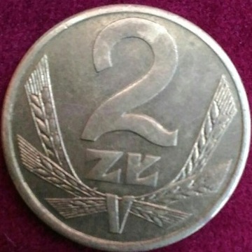 Moneta 2zł 1980 rok