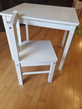 Stolik z krzesełkiem Kritter Ikea 59x50