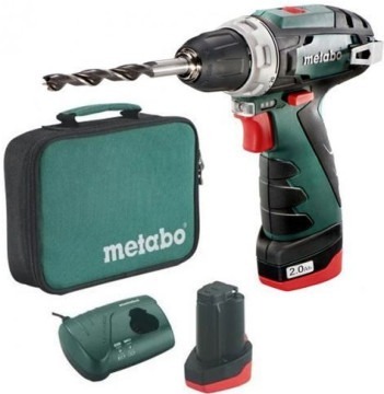 METABO Wkrętarka PowerMaxx BS plus akcesoria