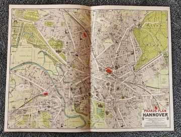 Pharus Plan Potsdam Hannover 1905/1906