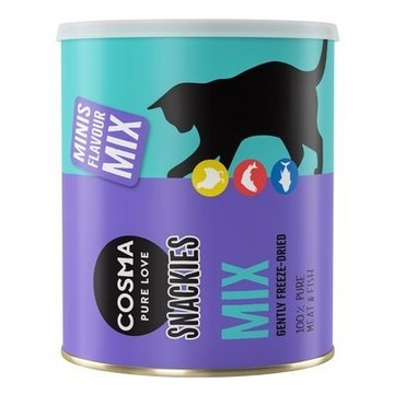 Cosma Snackies Minis Maxi MIX SMAKOWY 130g 