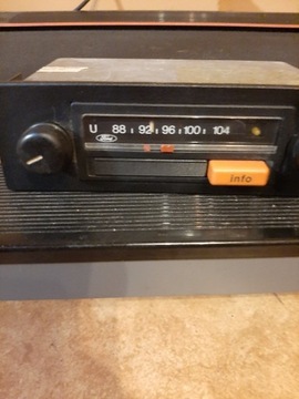 Radio samochodowe Ford lata 70-80