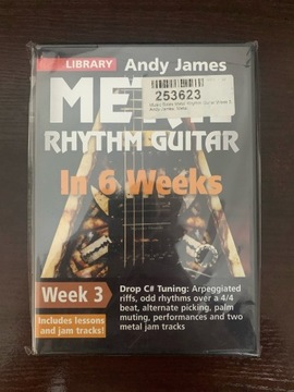 Andy James metal w 6 tygodnii Rhythm (week 3)