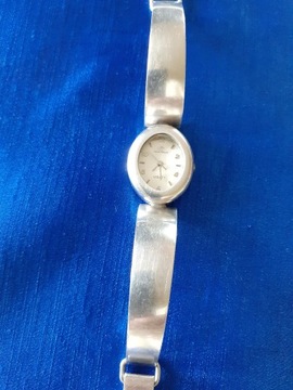 Srebrny  zegarek damski Ag  800
