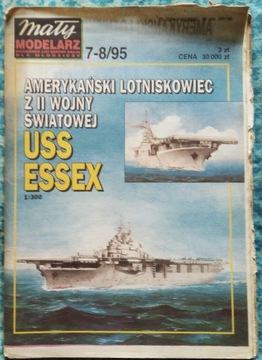 Mały Modelarz 7-8/95 Lotniskowiec USS "Essex"