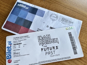 Bilet Iron Maiden 13.06