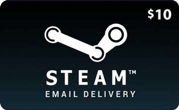 STEAM GIFT CARD KARTA PODARUNKOWA WALLET 10 USD