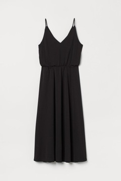 H&M Dżersejowa sukienka na ramiączkach S M