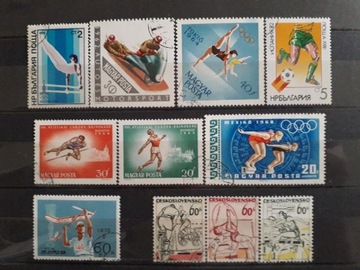 znaczki pocztowe sport