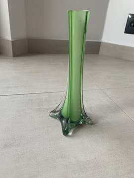 Flakon wazon zielony 20 cm
