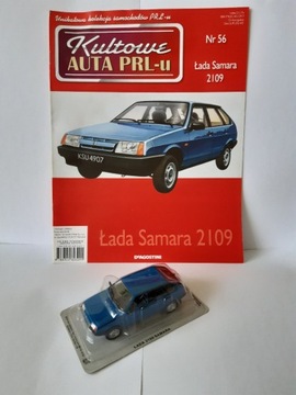 ŁADA  2109 SAMARA Kultowe Auta DeAgostini 1:43