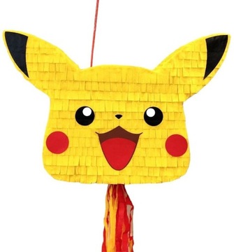 Piniata Pokemon Pikachu (Pikaczu). XXL.