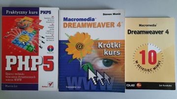 Macromedia Dreamweaver 4 + Praktyczny kurs PHP 5