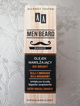 AA men beard barber-olejek nawilżający do brody. 