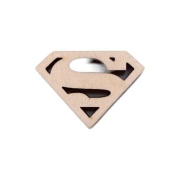 SC36 Logo Superman scrapki sklejka 2 szt. 