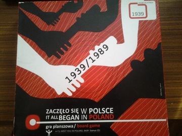 Zaczęło się w Polsce 1939/89 gra planszowa PRL